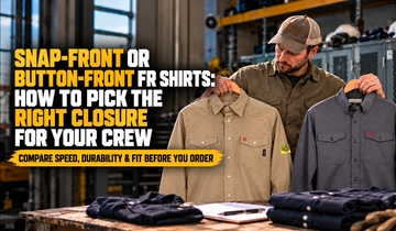 Snap-Front or Button-Front FR Shirts: How to Pick the Right Closure for Your Crew
