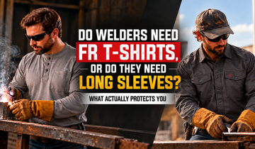 Do Welders Need FR T-Shirts, or Do They Need Long Sleeves? What Actually Protects You