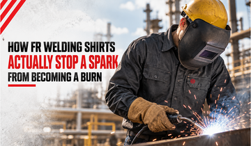 How FR Welding Shirts Actually Stop a Spark From Becoming a Burn