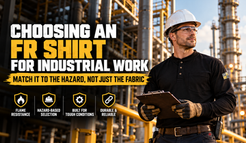 Choosing an FR Shirt for Industrial Work: Match It to the Hazard, Not Just the Fabric