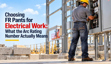 Choosing FR Pants for Electrical Work: What the Arc Rating Number Actually Means