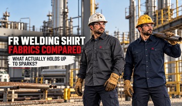FR Welding Shirt Fabrics Compared: What Actually Holds Up to Sparks