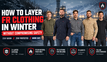 How to Layer FR Clothing in Winter Without Compromising Safety