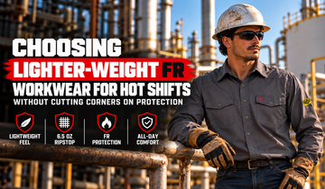 Choosing Lighter-Weight FR Workwear for Hot Shifts (Without Cutting Corners on Protection)