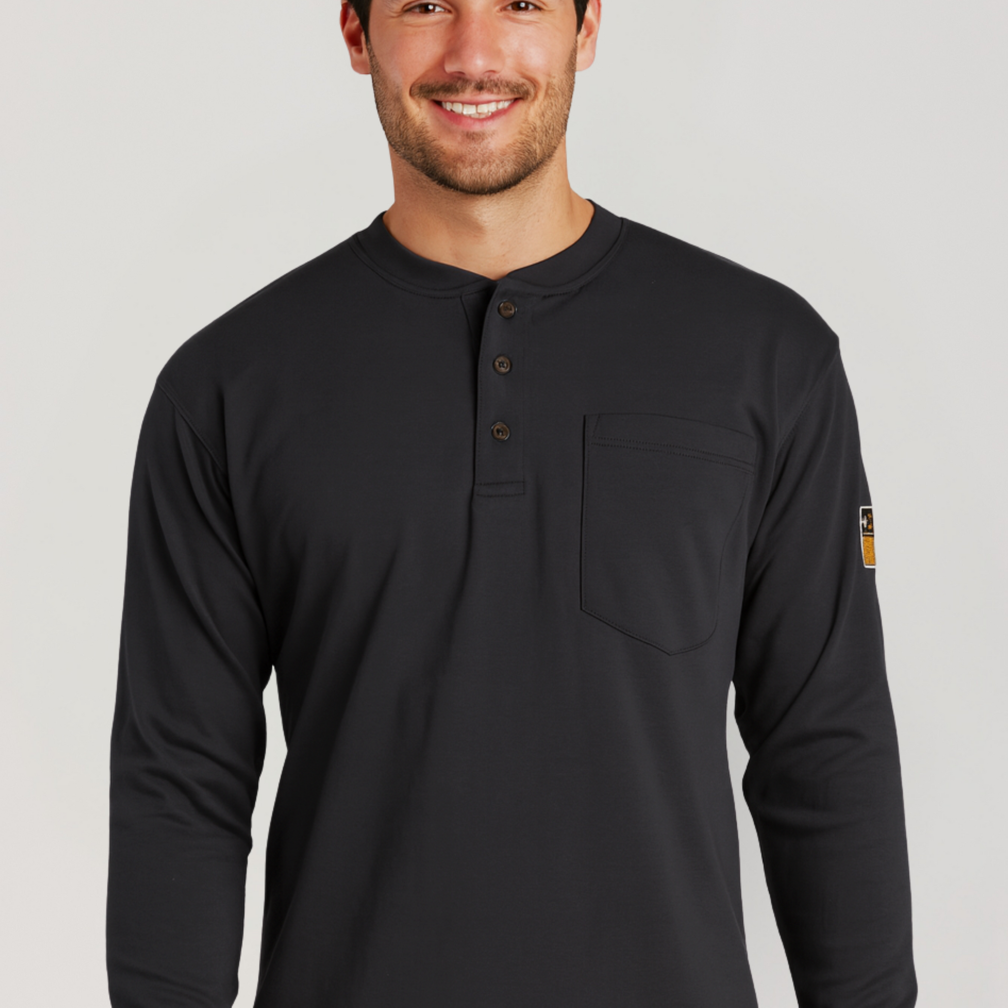 NKE FR HENLEY - NAVY