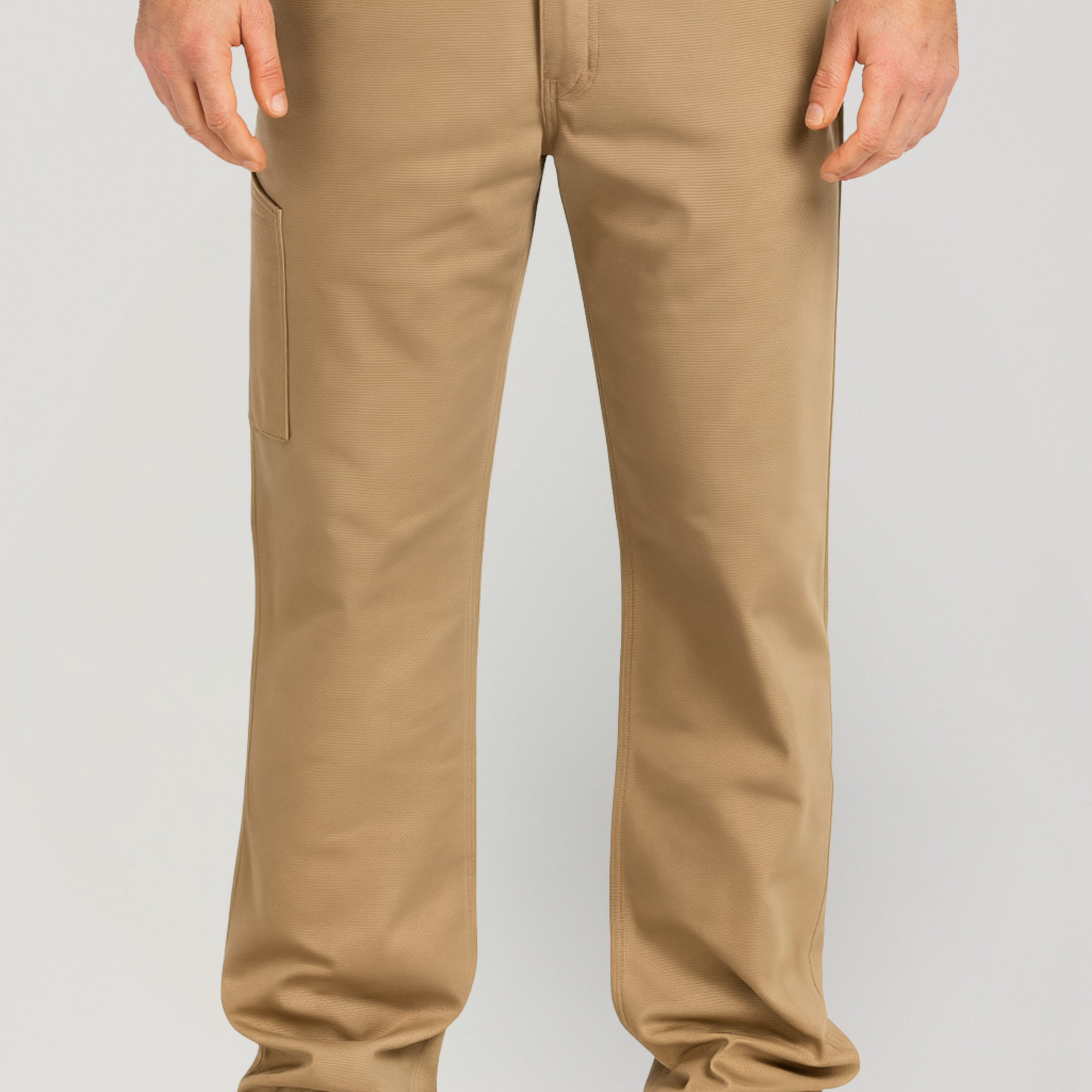 NKE SAFETY APPAREL FR FLEX CANVAS STRETCH WORK PANTS - KHAKI