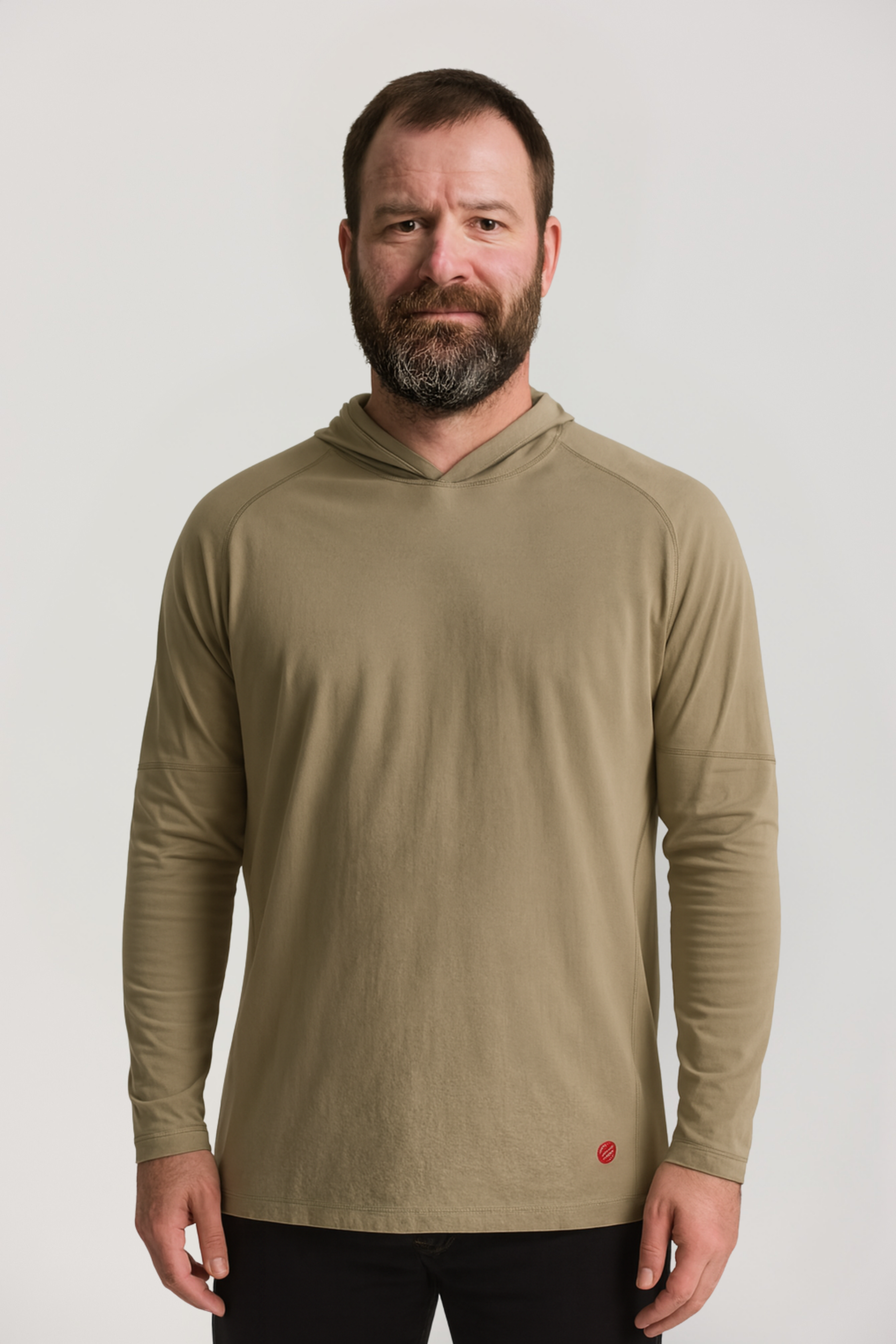 NKE FR LIGHTWEIGHT FLEX HOODIE - KHAKI GREEN