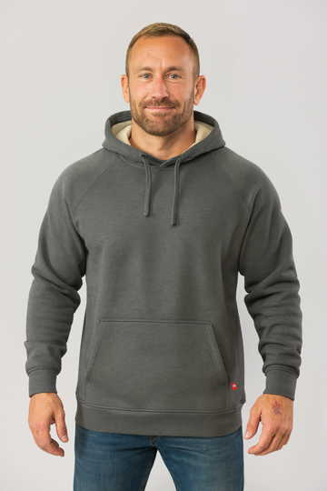 NKE FR PULLOVER - CHARCOAL GREY