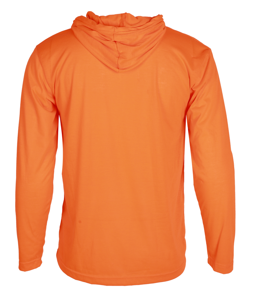 NKE HI-VIS LIGHTWEIGHТ HOODED TEE - ORANGE