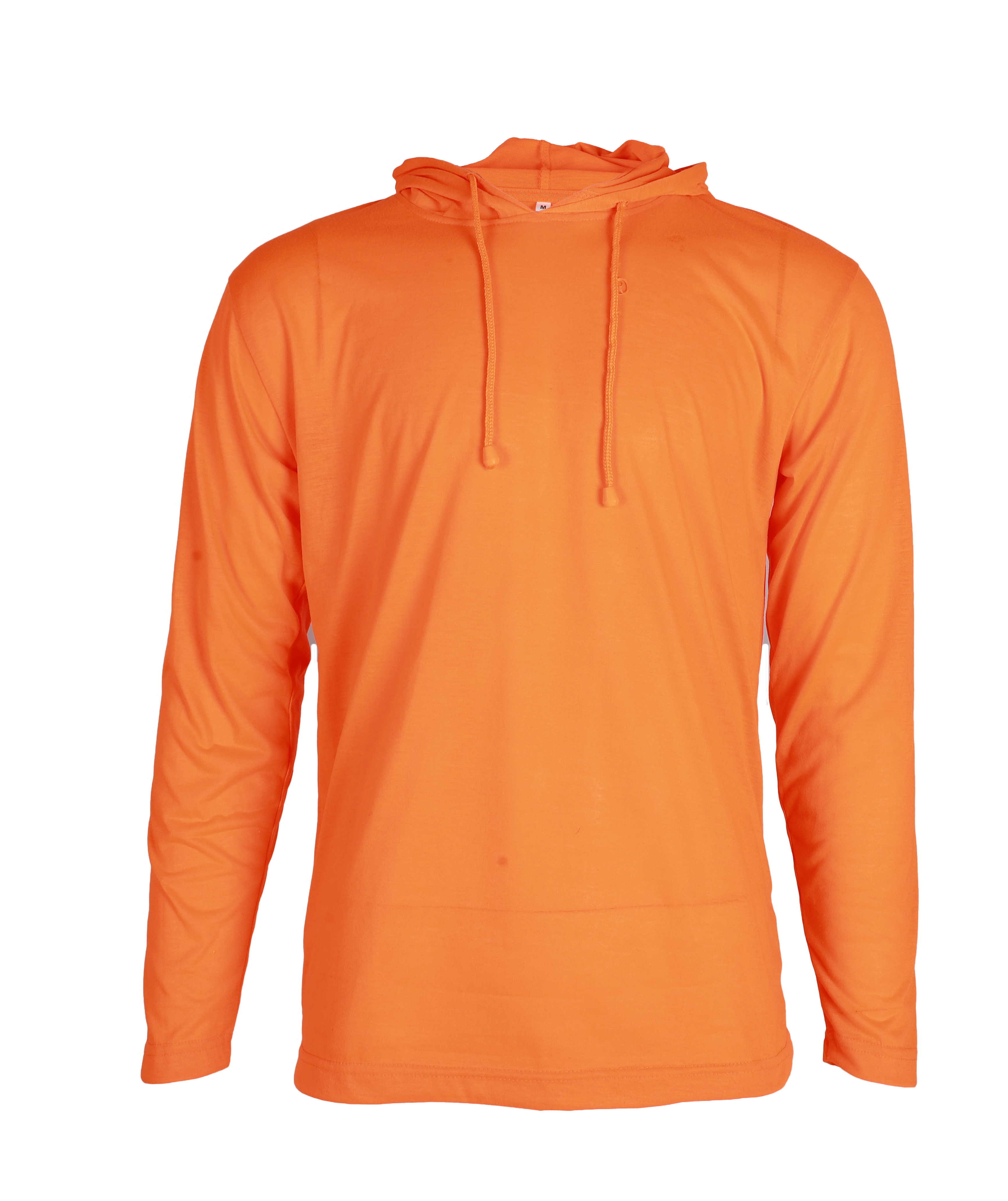 NKE HI-VIS LIGHTWEIGHТ HOODED TEE - ORANGE