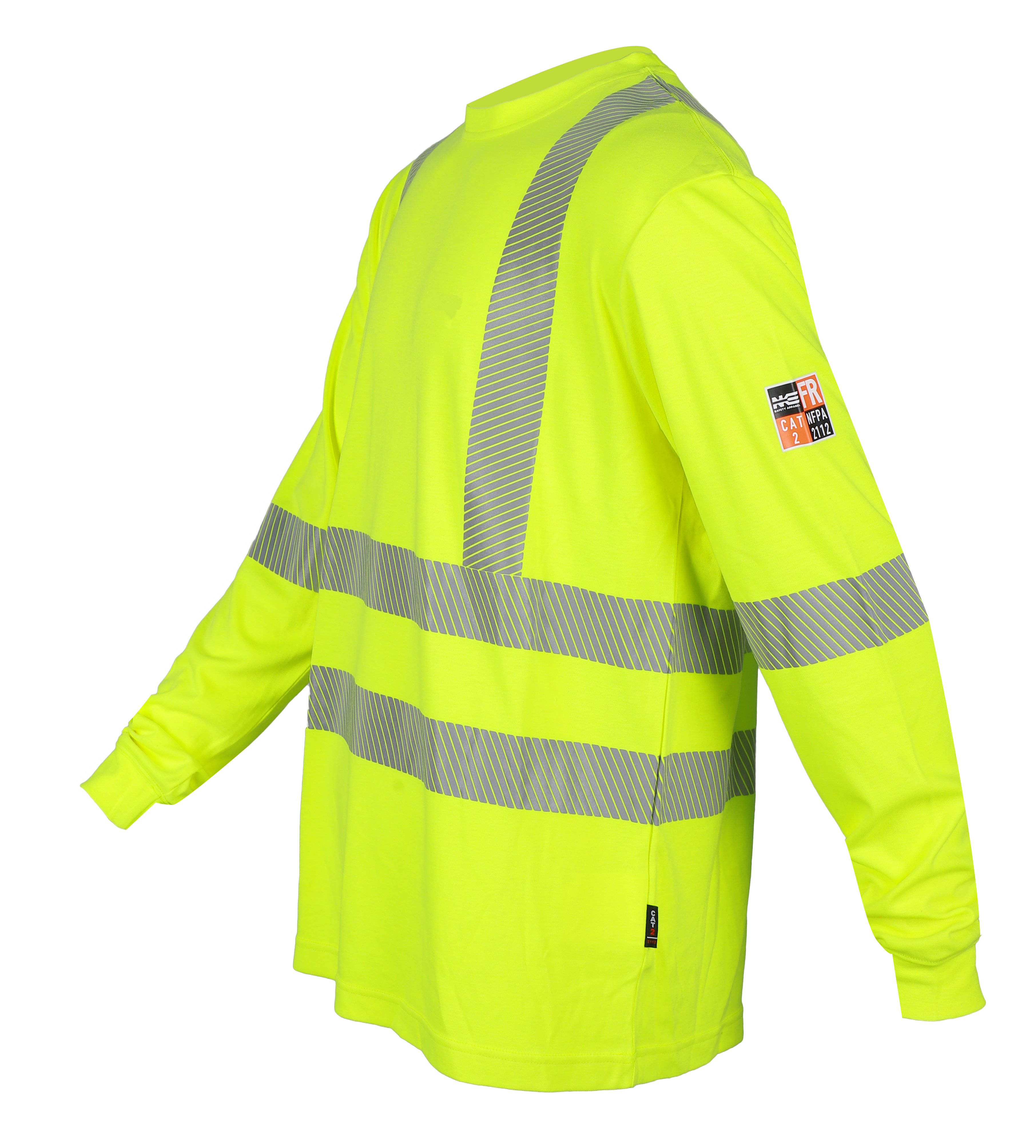 NKE FR HI-VIS LONG SLEEVE TEE
