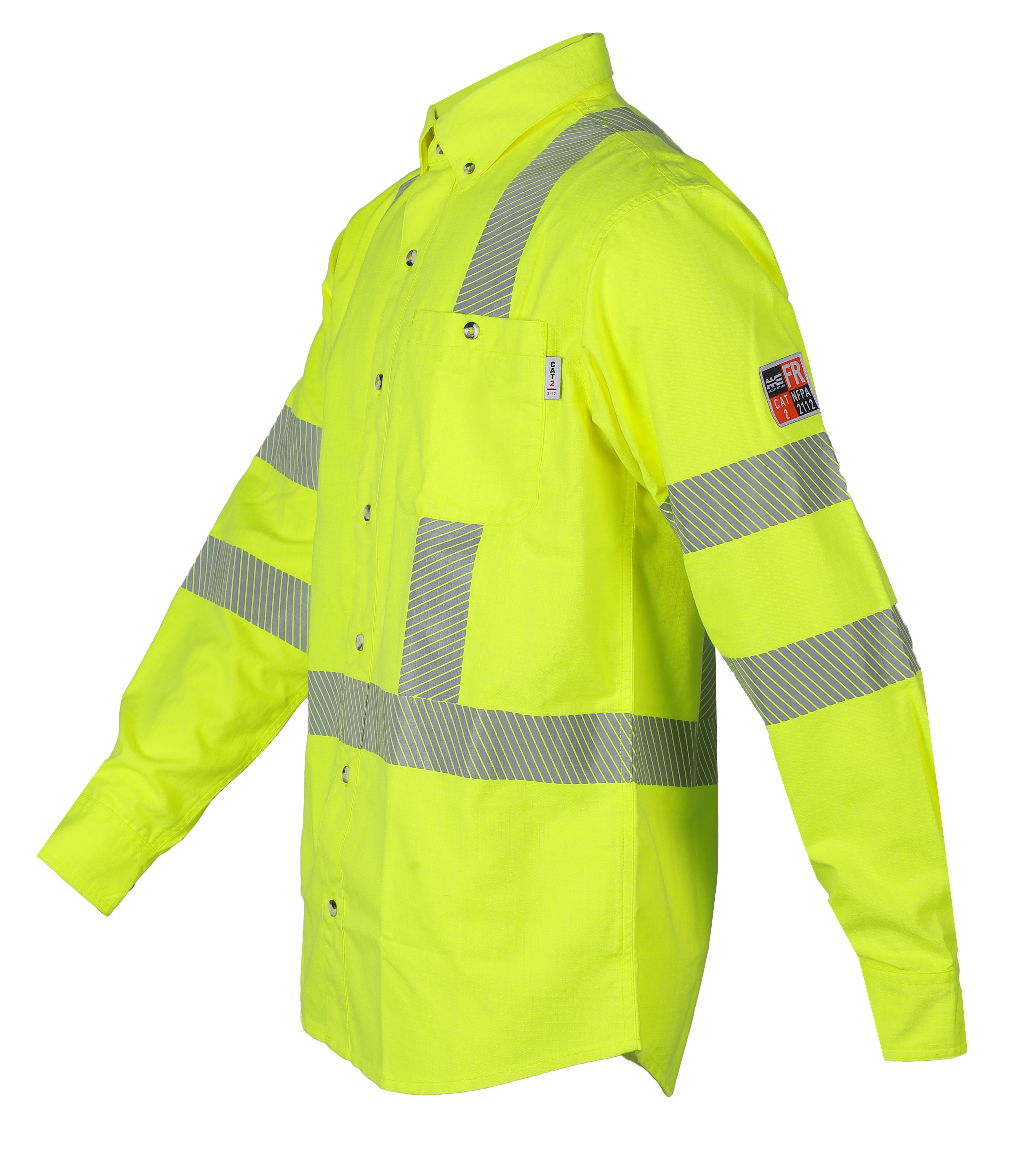 NKE FR HI-VIS BUTTON-DOWN SHIRT