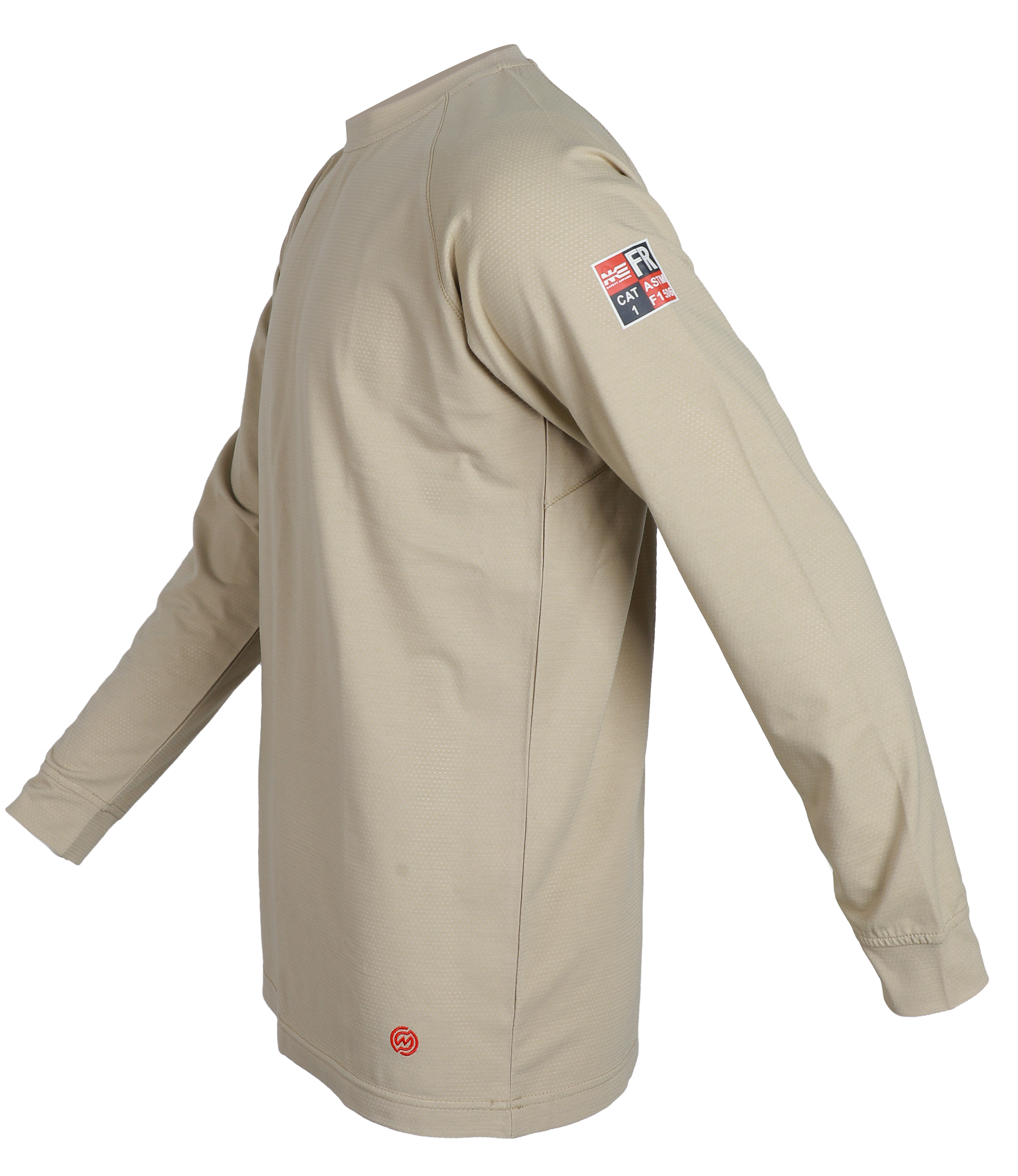 NKE FR BASELAYER TEE - KHAKI