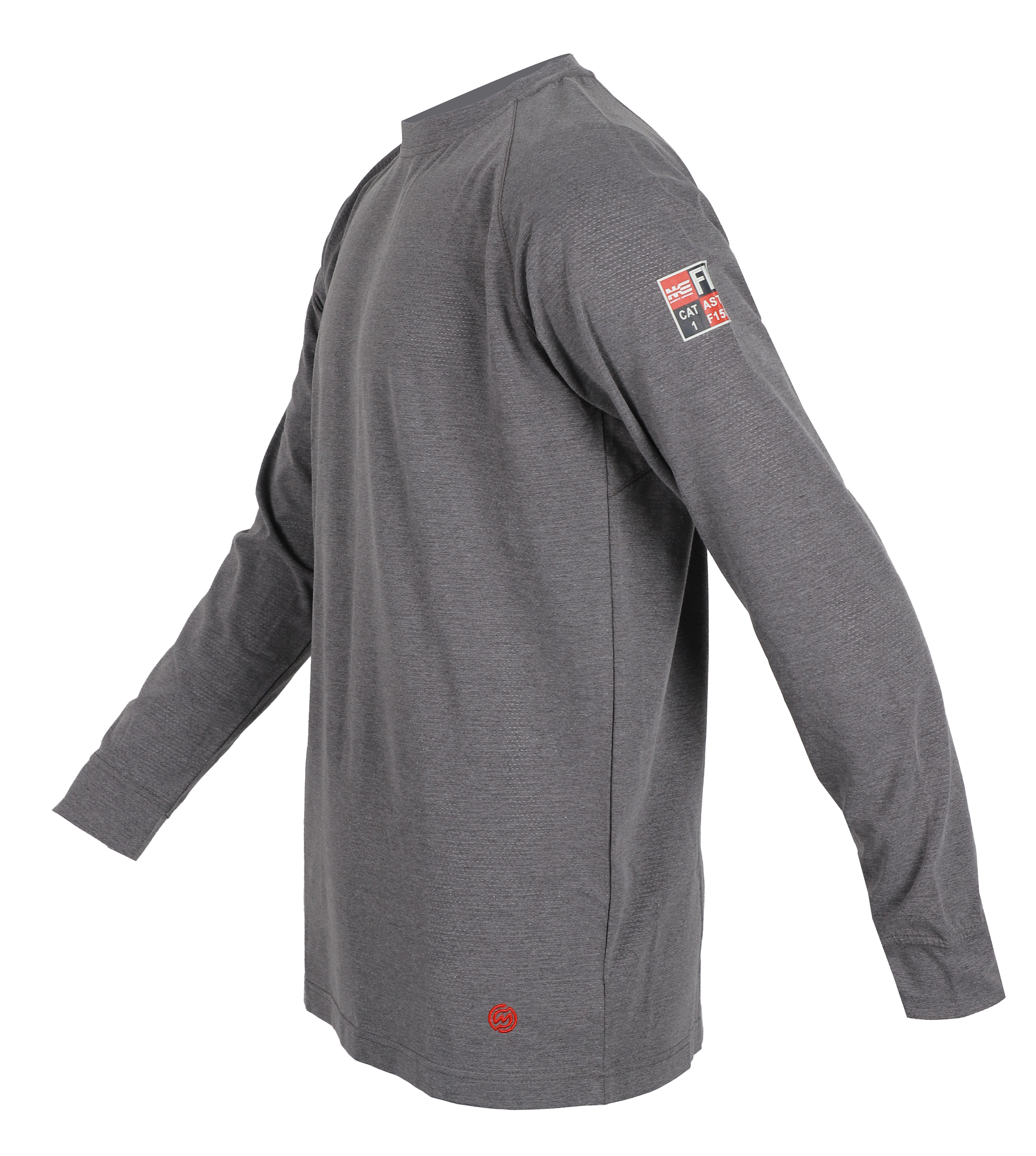 NKE FR BASELAYER TEE - GREY