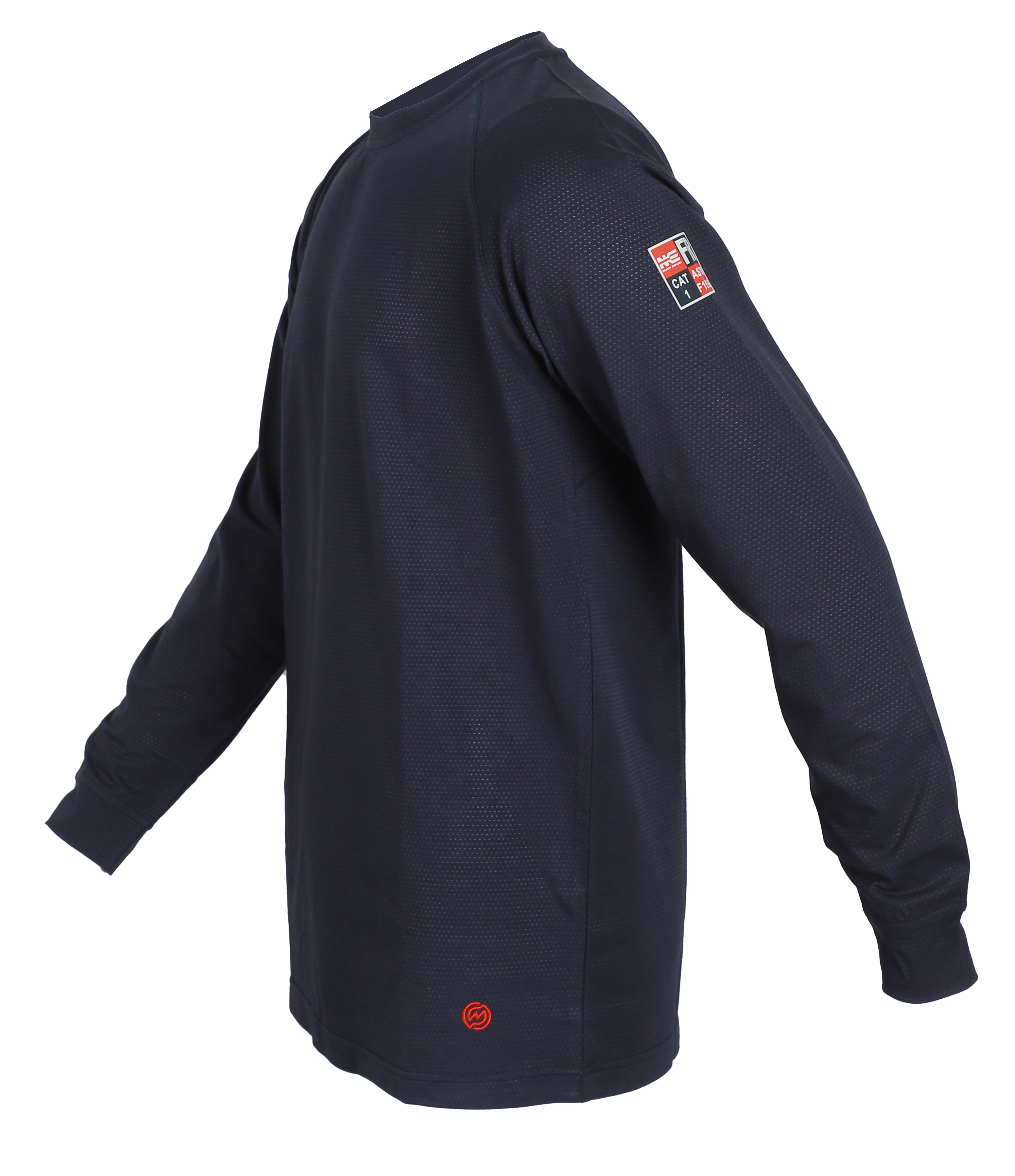 NKE FR BASELAYER TEE - NAVY