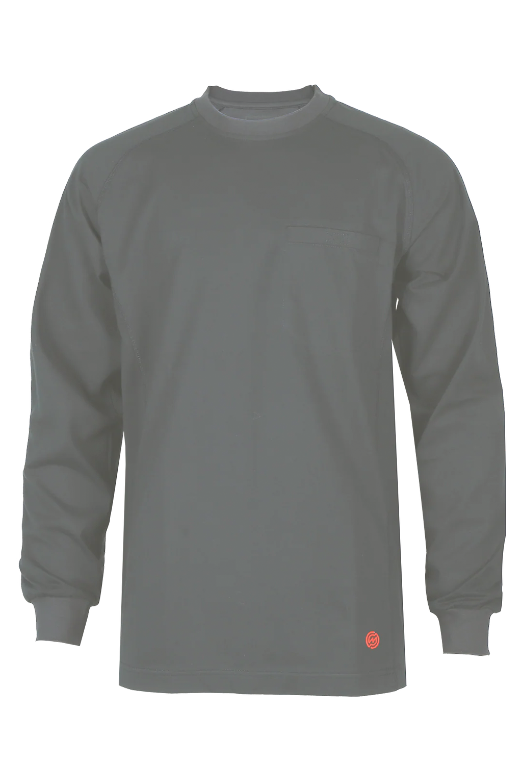 NKE FR LIGHTWEIGHT CREWNECK TEE - GREY