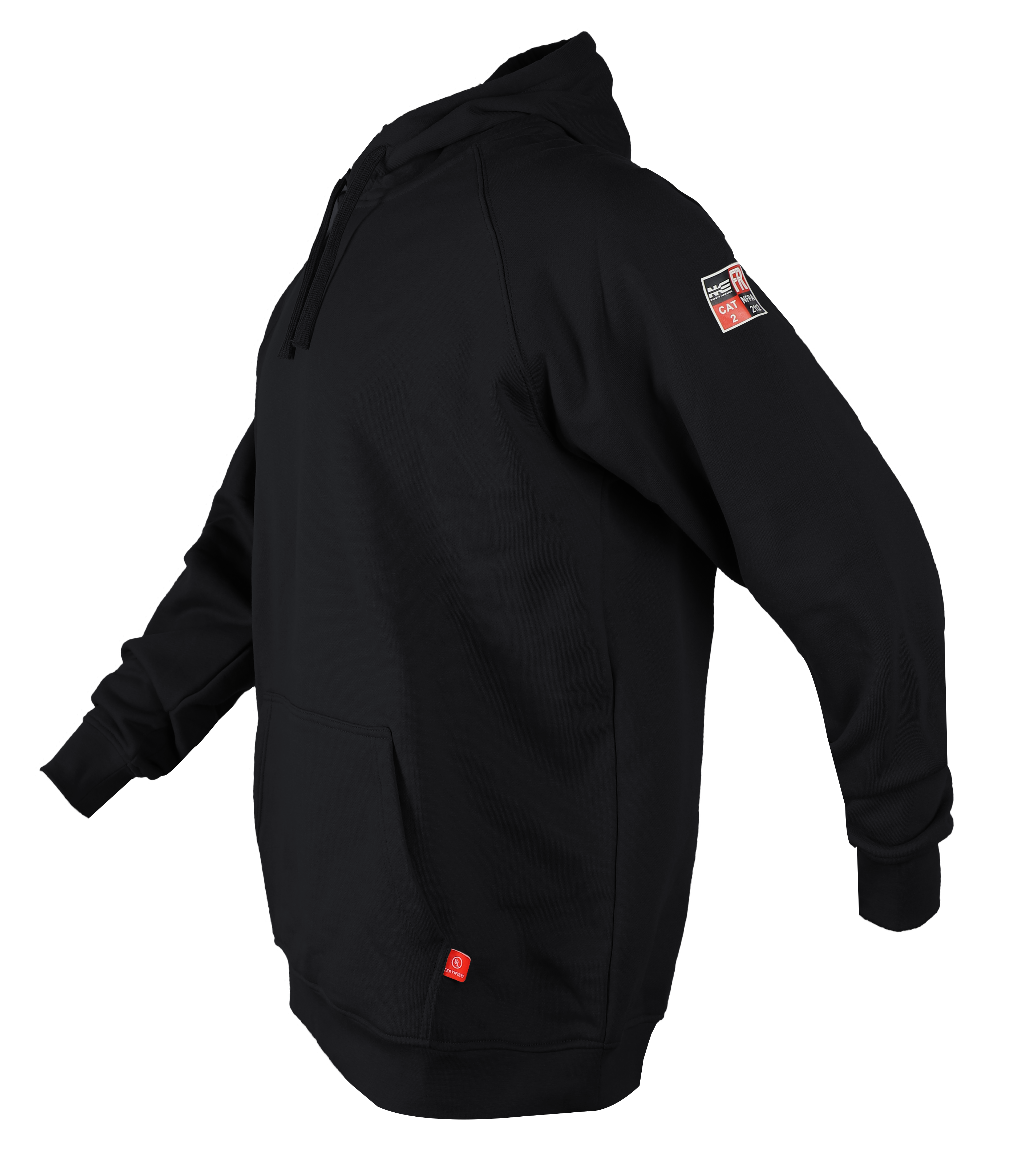 NKE FR PULLOVER - BLACK