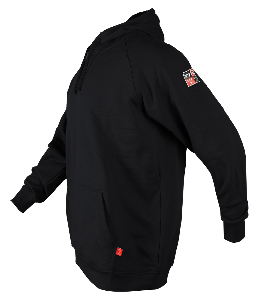 NKE FR PULLOVER - BLACK