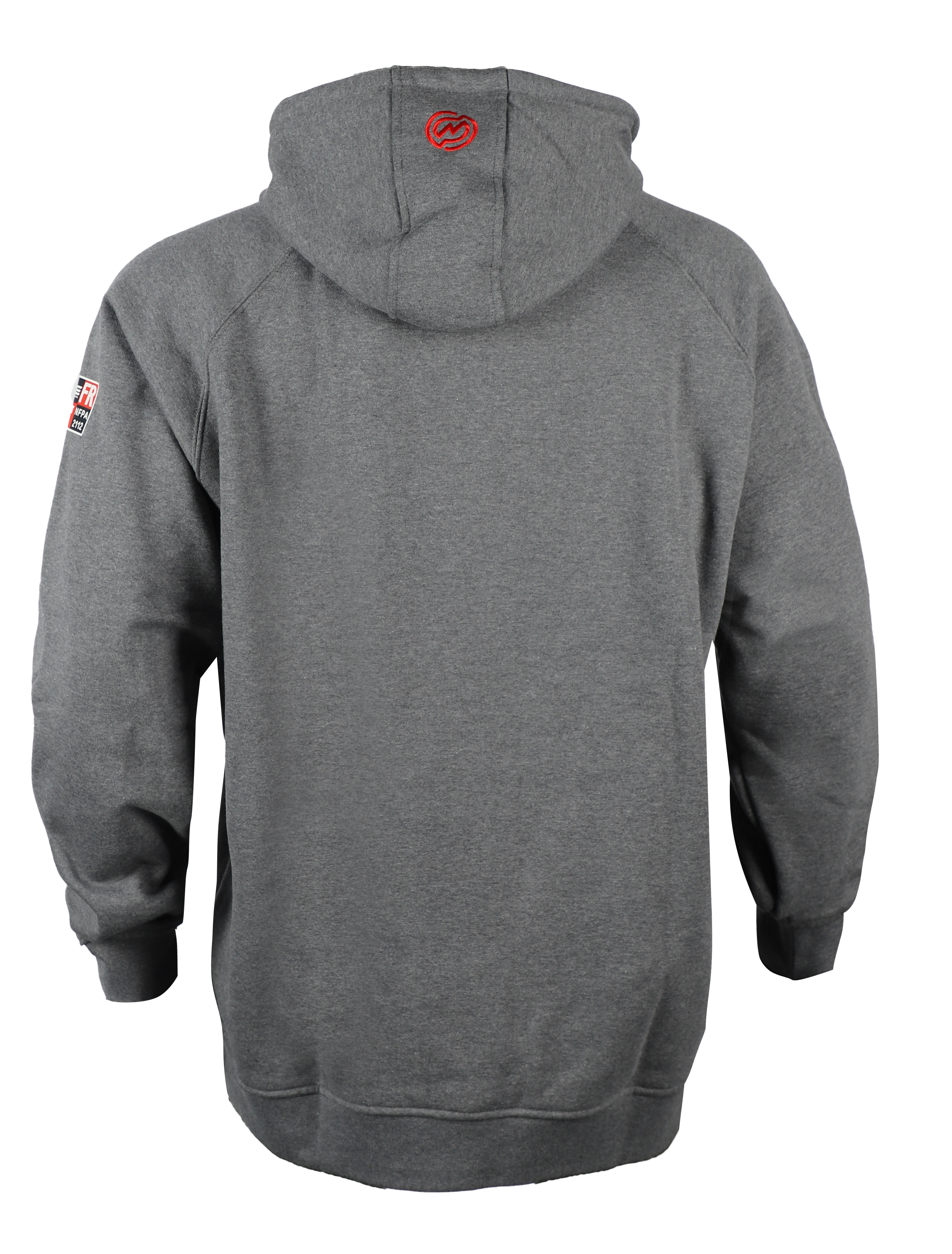 NKE FR PULLOVER - CHARCOAL GREY
