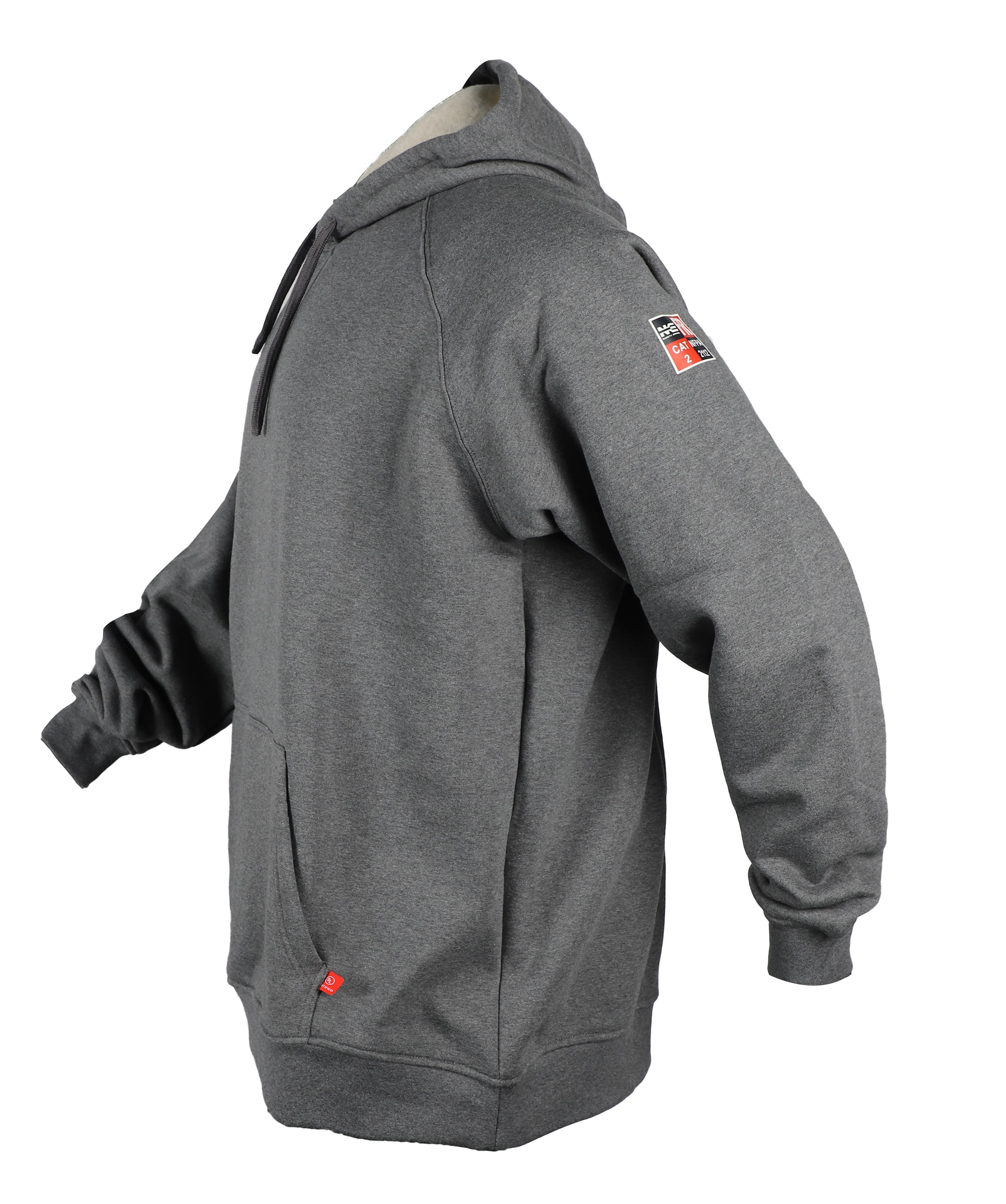 NKE FR PULLOVER - CHARCOAL GREY