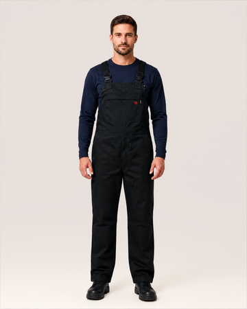 NKE FR INSULATED BIB OVERALL - Black