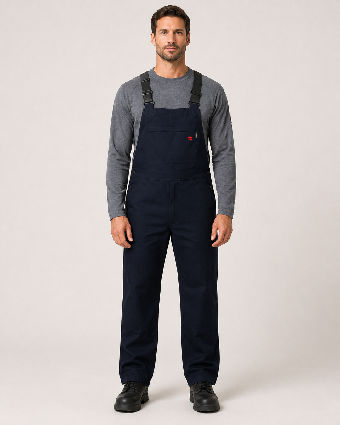 NKE FR INSULATED BIB OVERALL - NAVY