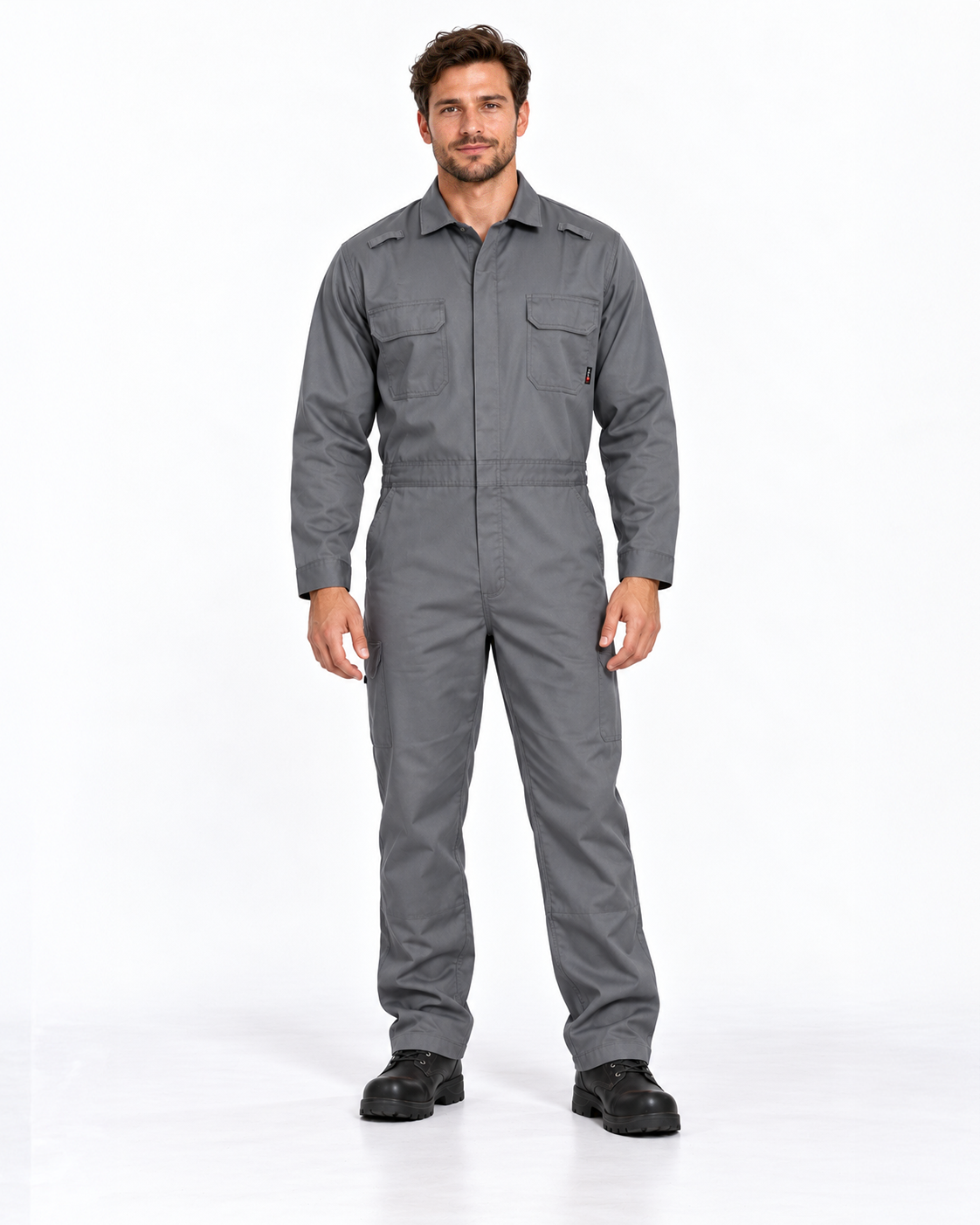 NKE FR INDUSTRIAL ELITE COVERALL - GREY