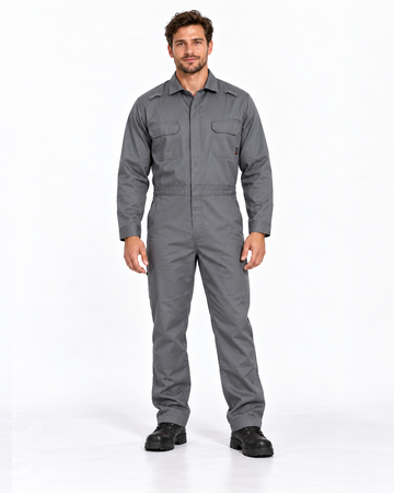 NKE FR INDUSTRIAL ELITE COVERALL - GREY