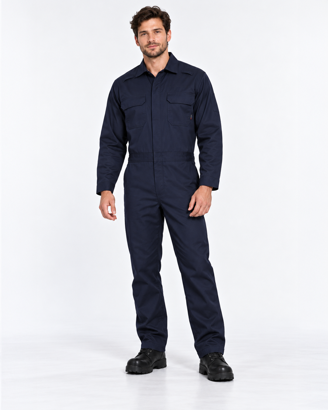 NKE FR INDUSTRIAL ELITE COVERALL - NAVY