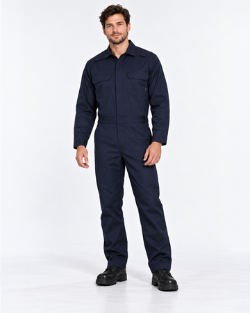 NKE FR INDUSTRIAL ELITE COVERALL - NAVY