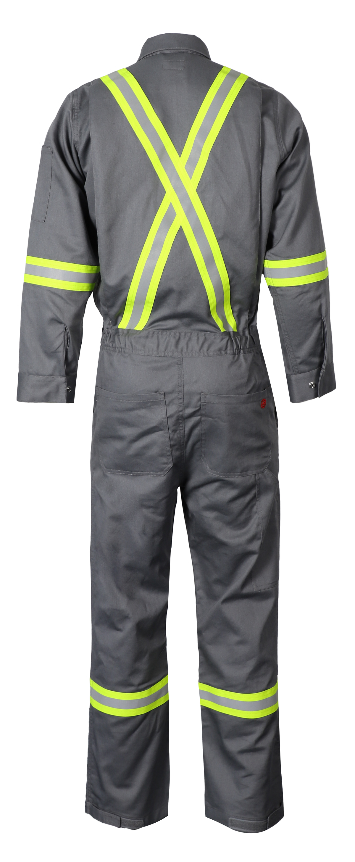 NKE FR REFLECTPRO TAPED COVERALL - GREY