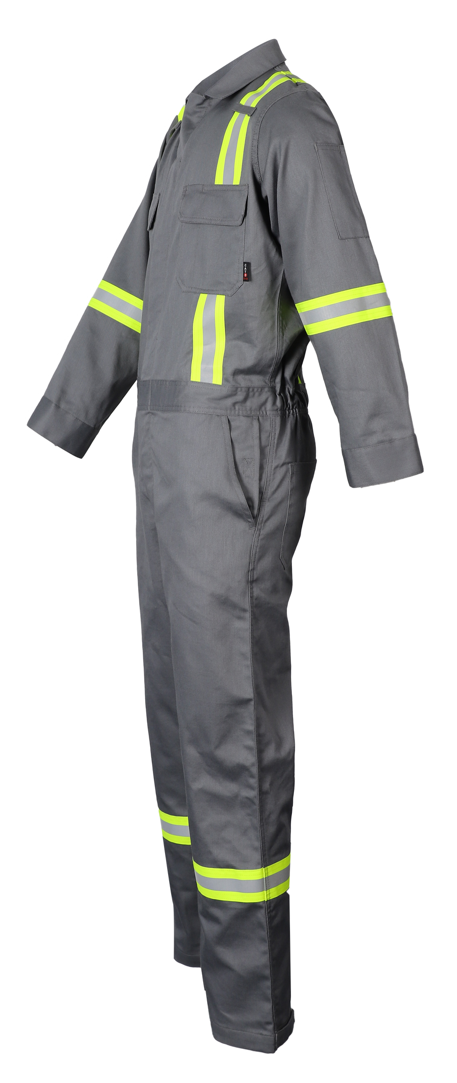 NKE FR REFLECTPRO TAPED COVERALL - GREY