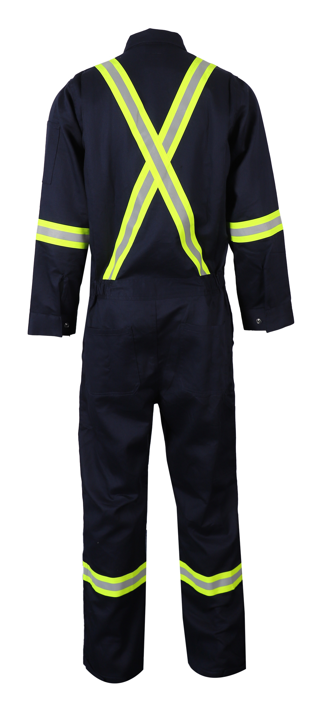 NKE FR REFLECTPRO TAPED COVERALL - NAVY
