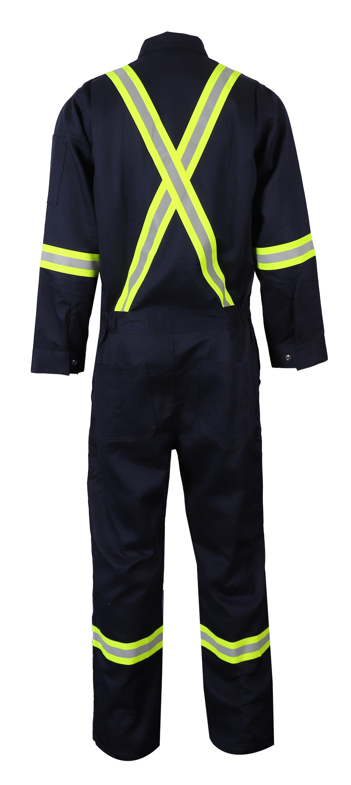 NKE FR REFLECTPRO TAPED COVERALL - NAVY