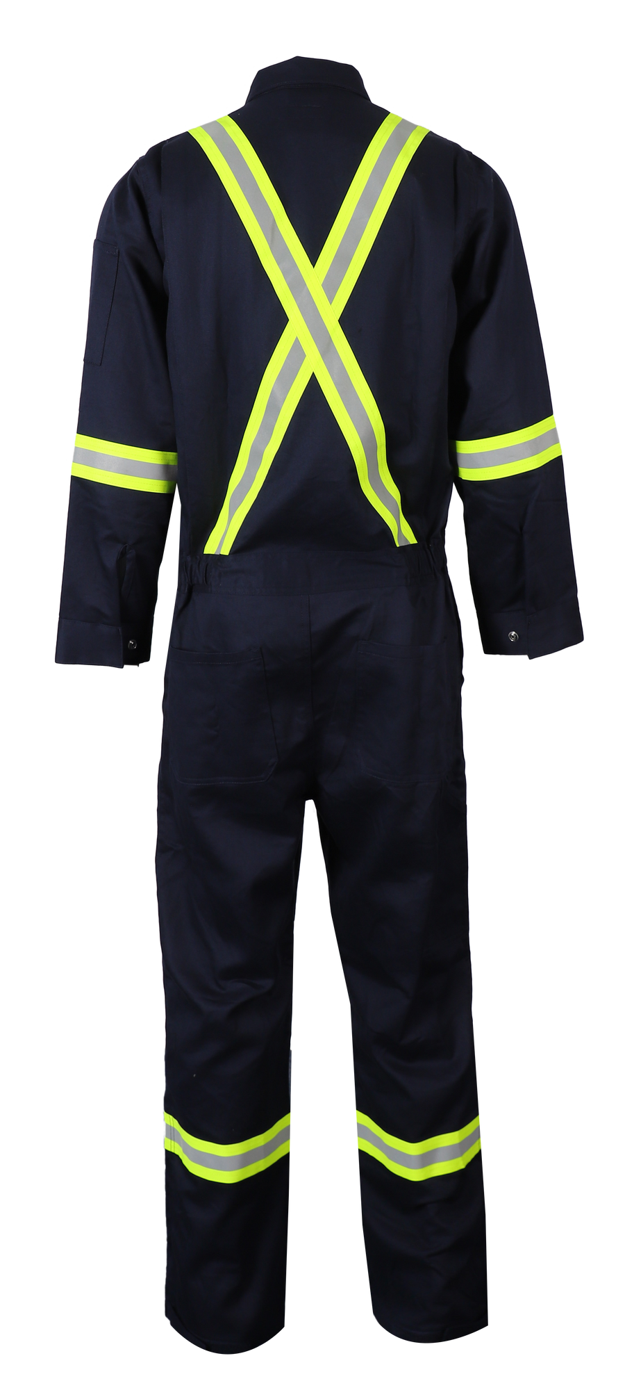 NKE FR REFLECTPRO TAPED COVERALL - NAVY