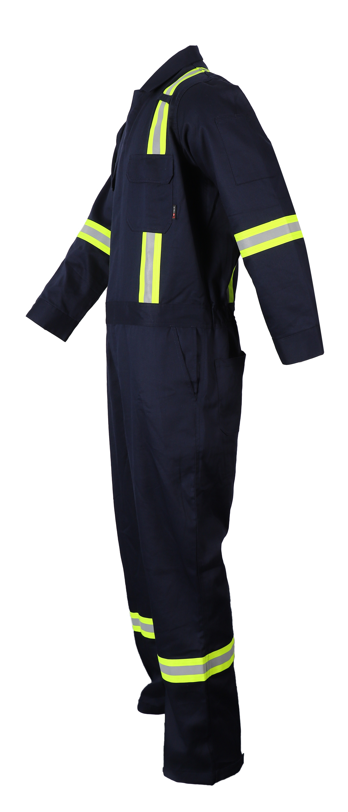 NKE FR REFLECTPRO TAPED COVERALL - NAVY