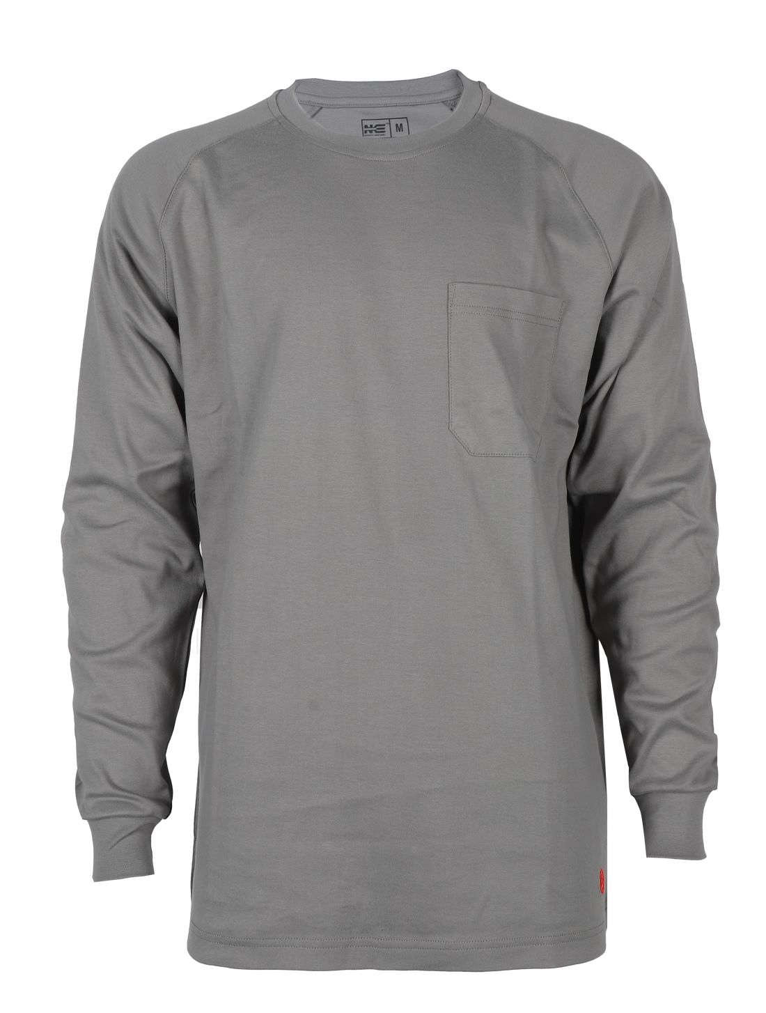 NKE FR LONG SLEEVE T-SHIRT - GREY