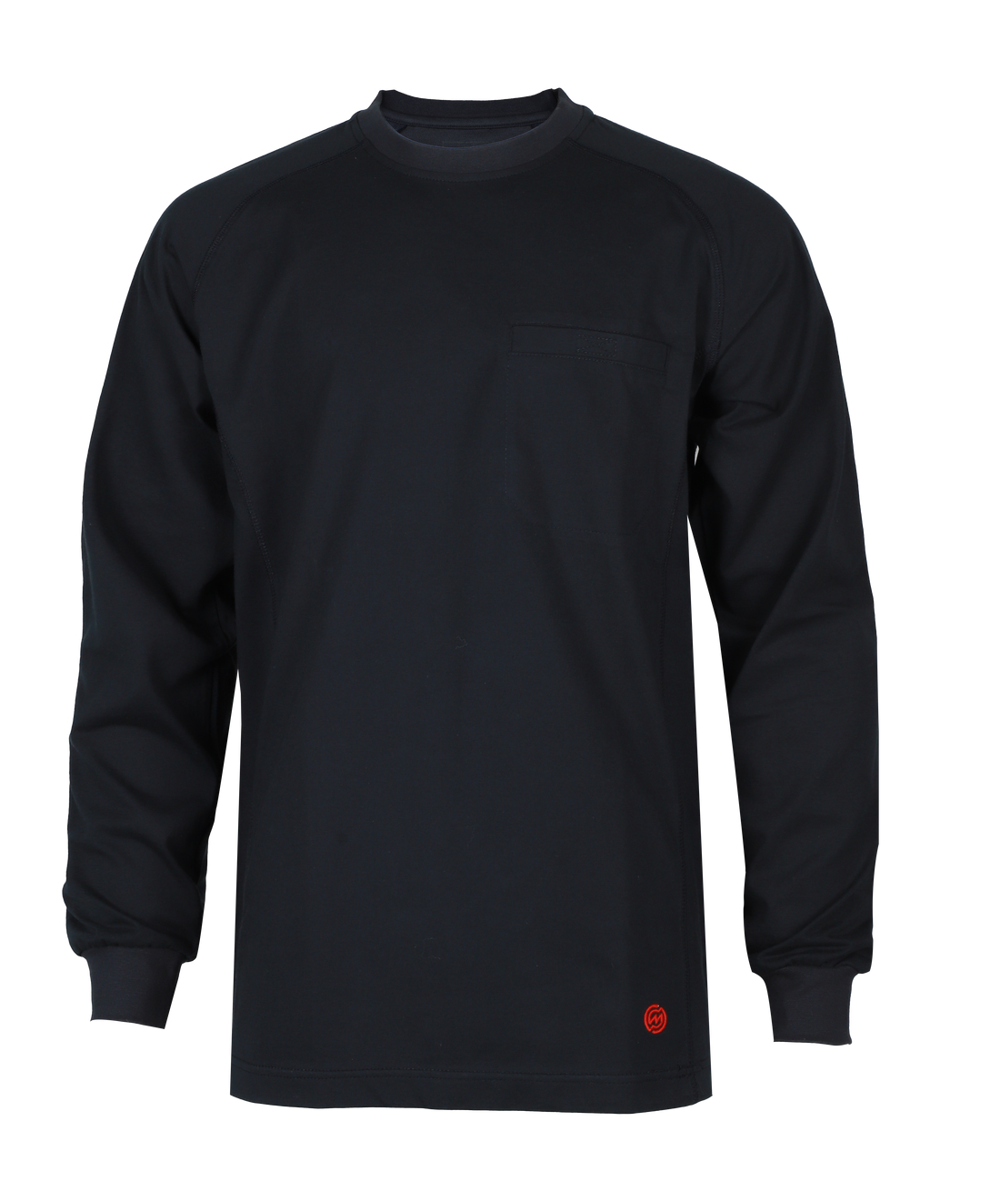 NKE FR LIGHTWEIGHT CREWNECK TEE - NAVY