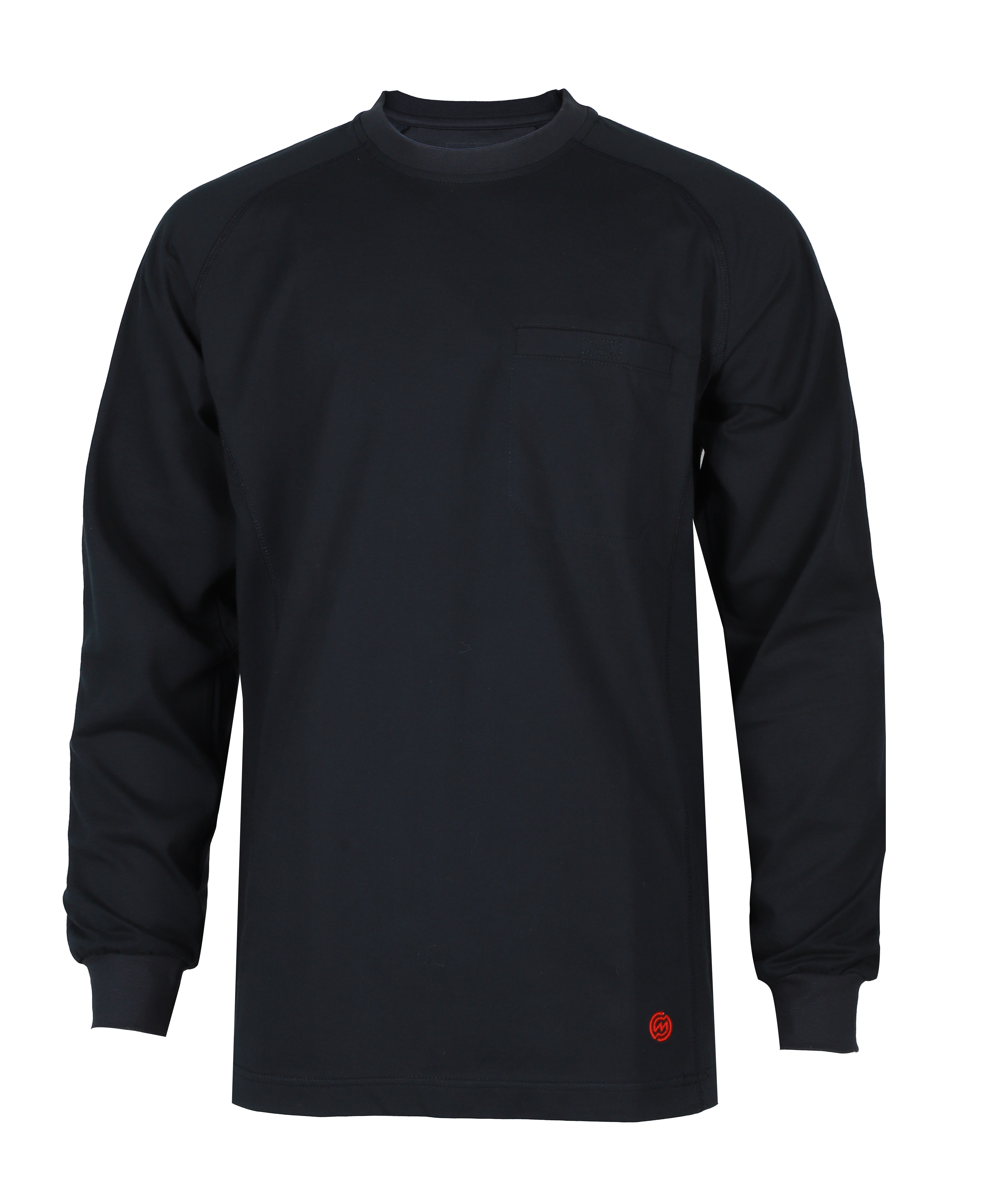 NKE FR LIGHTWEIGHT CREWNECK TEE - NAVY