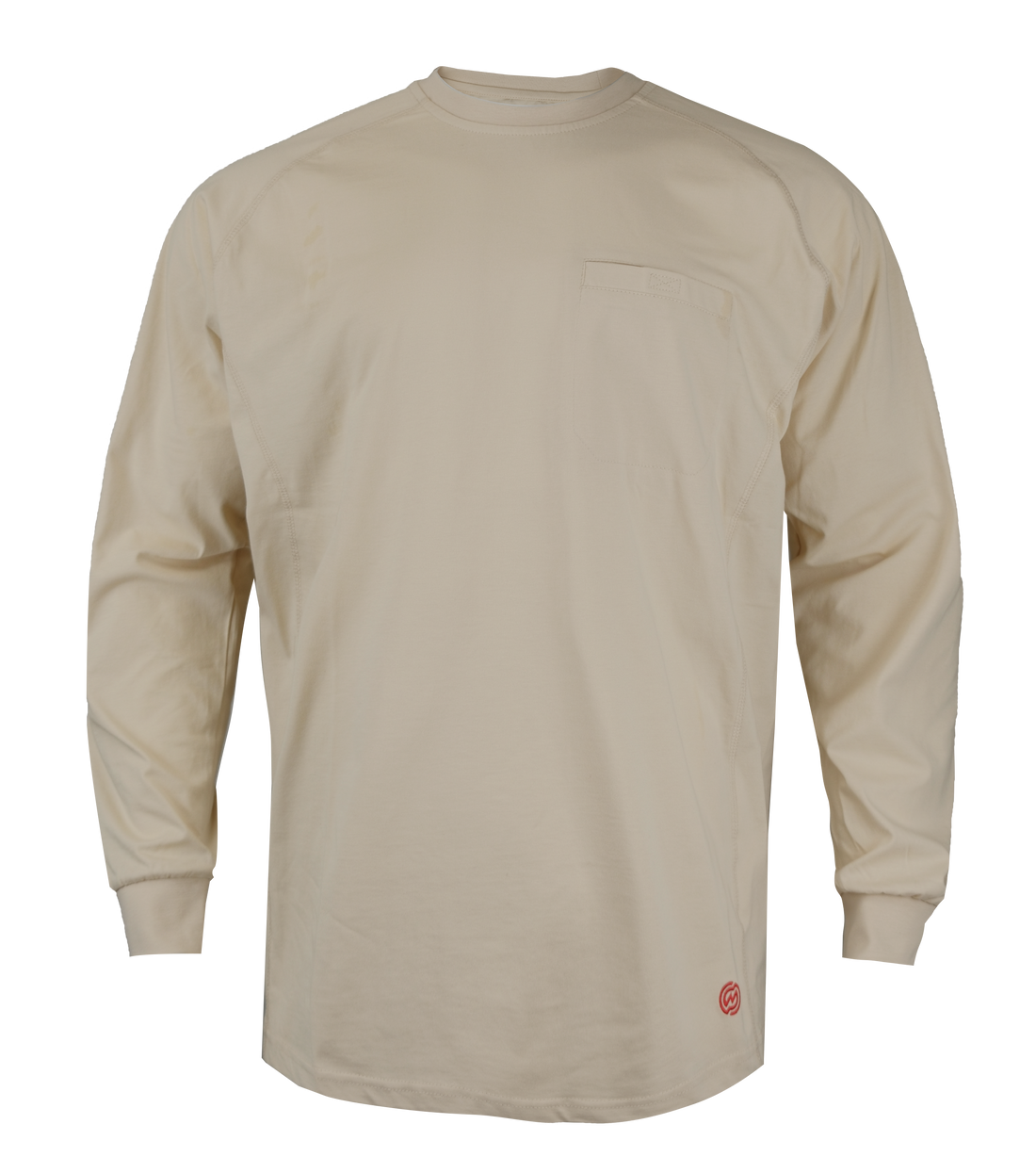 NKE FR LIGHTWEIGHT CREWNECK TEE - SAND