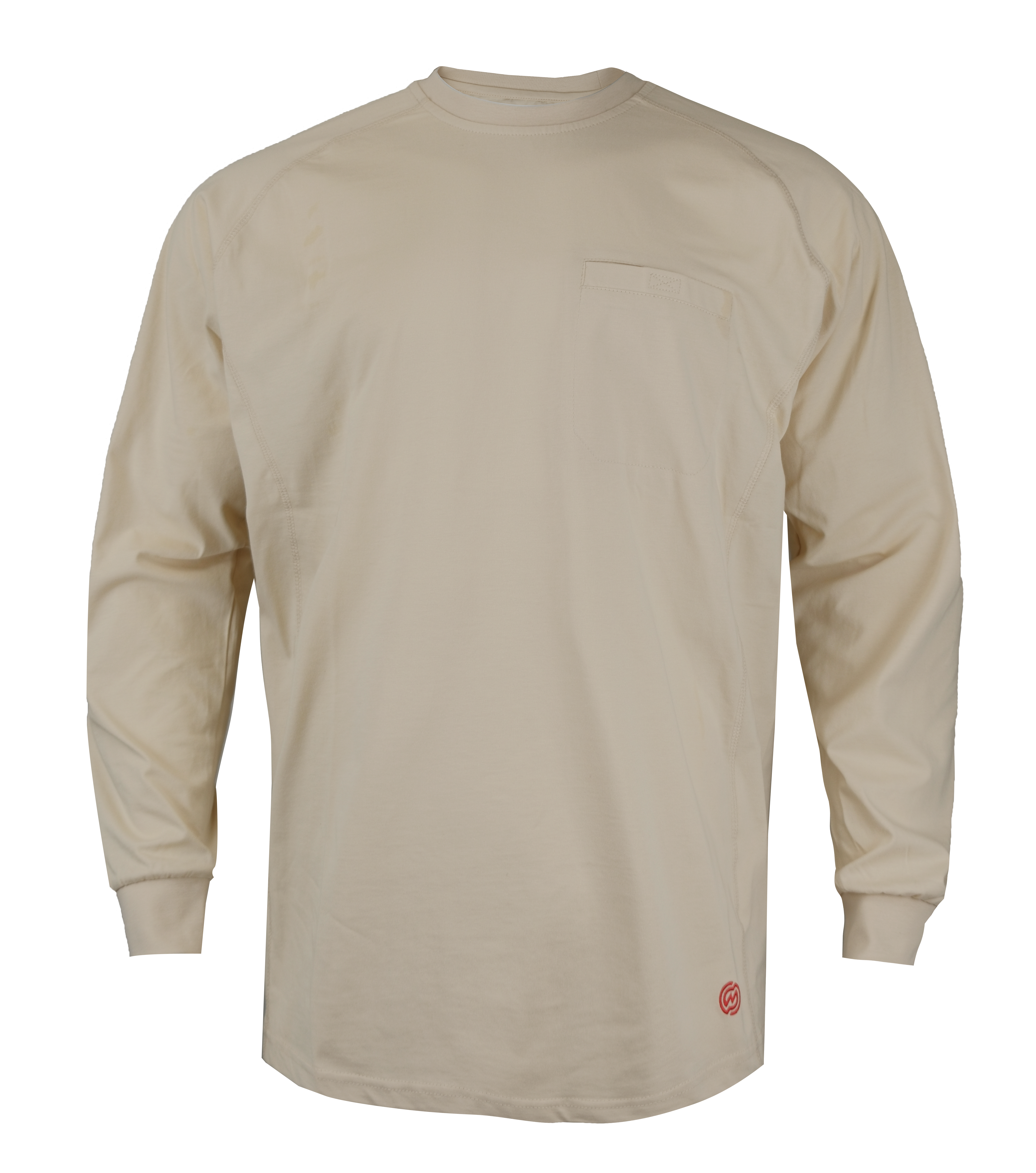 NKE FR LIGHTWEIGHT CREWNECK TEE - SAND