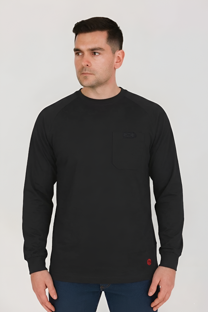 NKE FR LIGHTWEIGHT FLEX TEE - BLACK