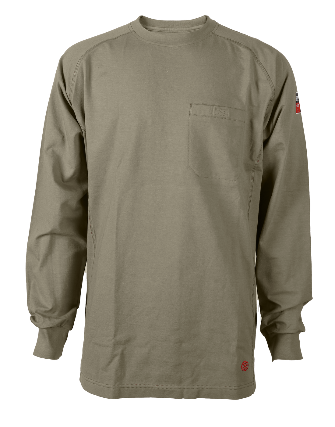 NKE FR LIGHTWEIGHT FLEX TEE - KHAKI GREEN