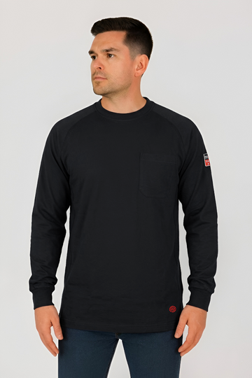 NKE FR LIGHTWEIGHT FLEX TEE - NAVY
