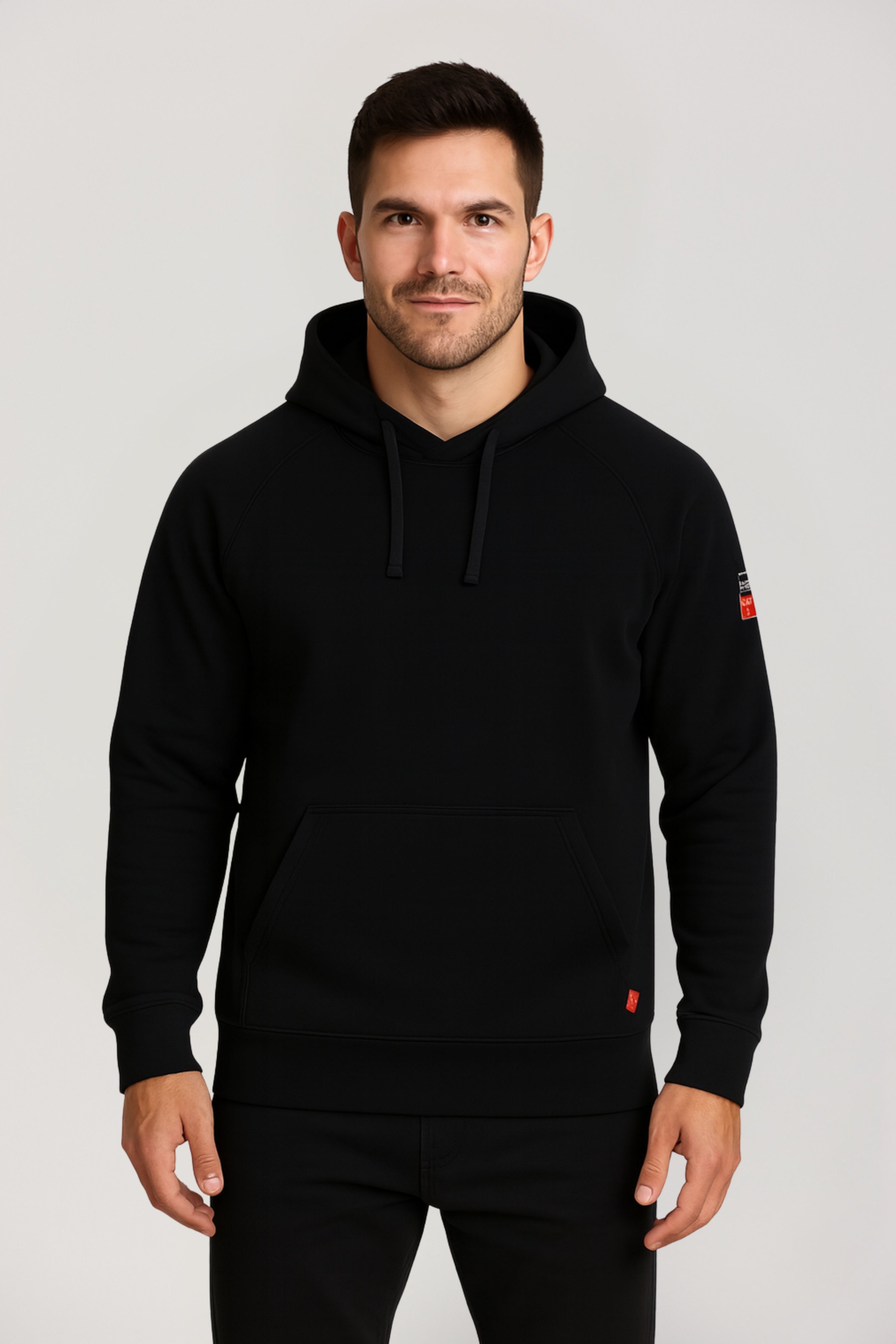 NKE FR PULLOVER - BLACK