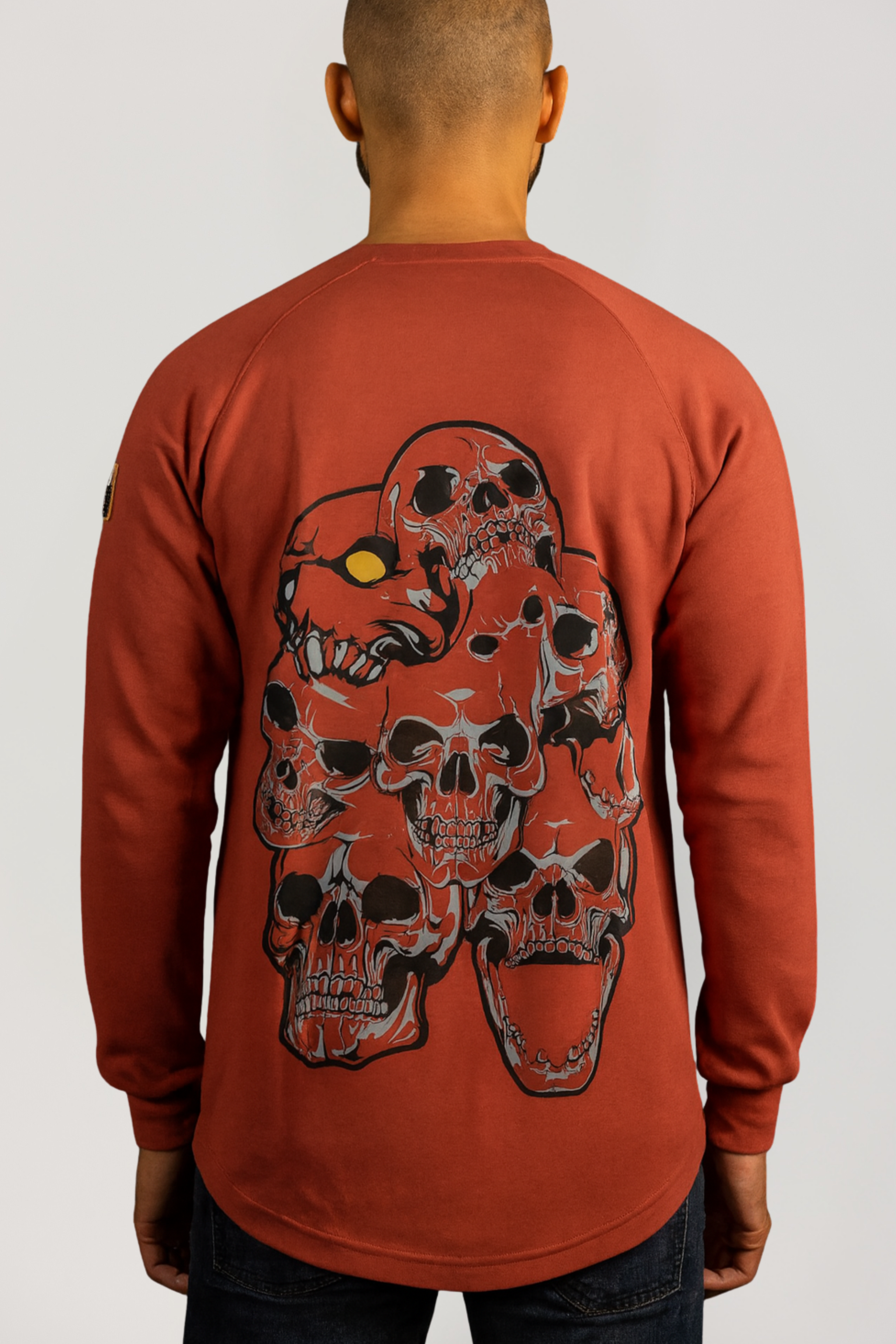 FR T Shirt for Men – FR Long Sleeve T Shirts Skull Graphic