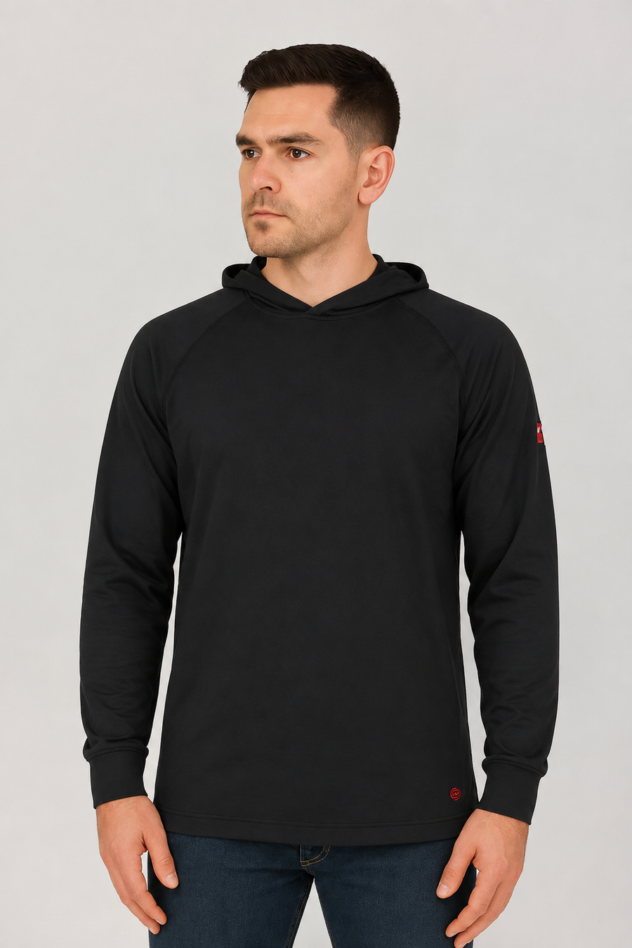 Nke FR Lightweight Flex Hoodie in Black