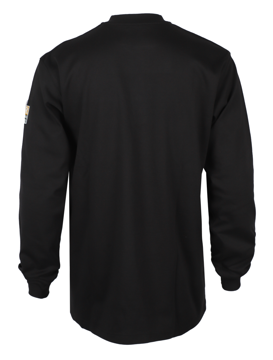 NKE FR HENLEY - BLACK