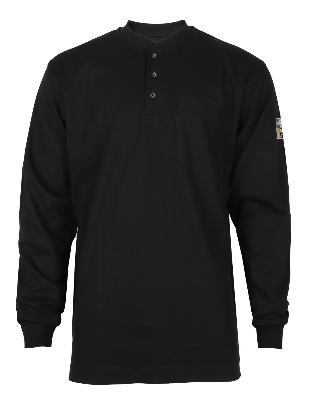 NKE FR HENLEY - BLACK
