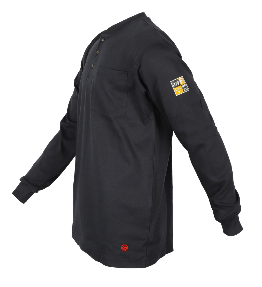 NKE FR HENLEY - NAVY